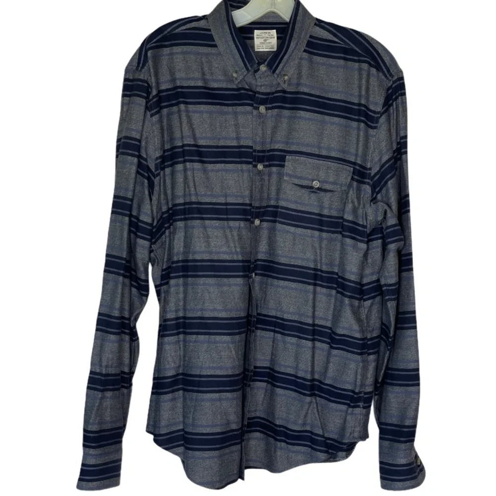 J. Crew Workshirt Blue